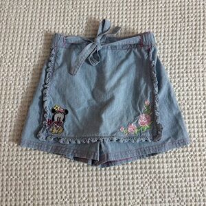 Vintage Baby Mickey & Co Toddler Skort
